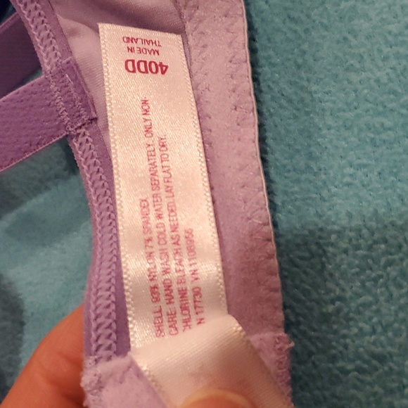 Xhilaration Intimates Underwire Purple Bra Size 40DD - Picture 6 of 7